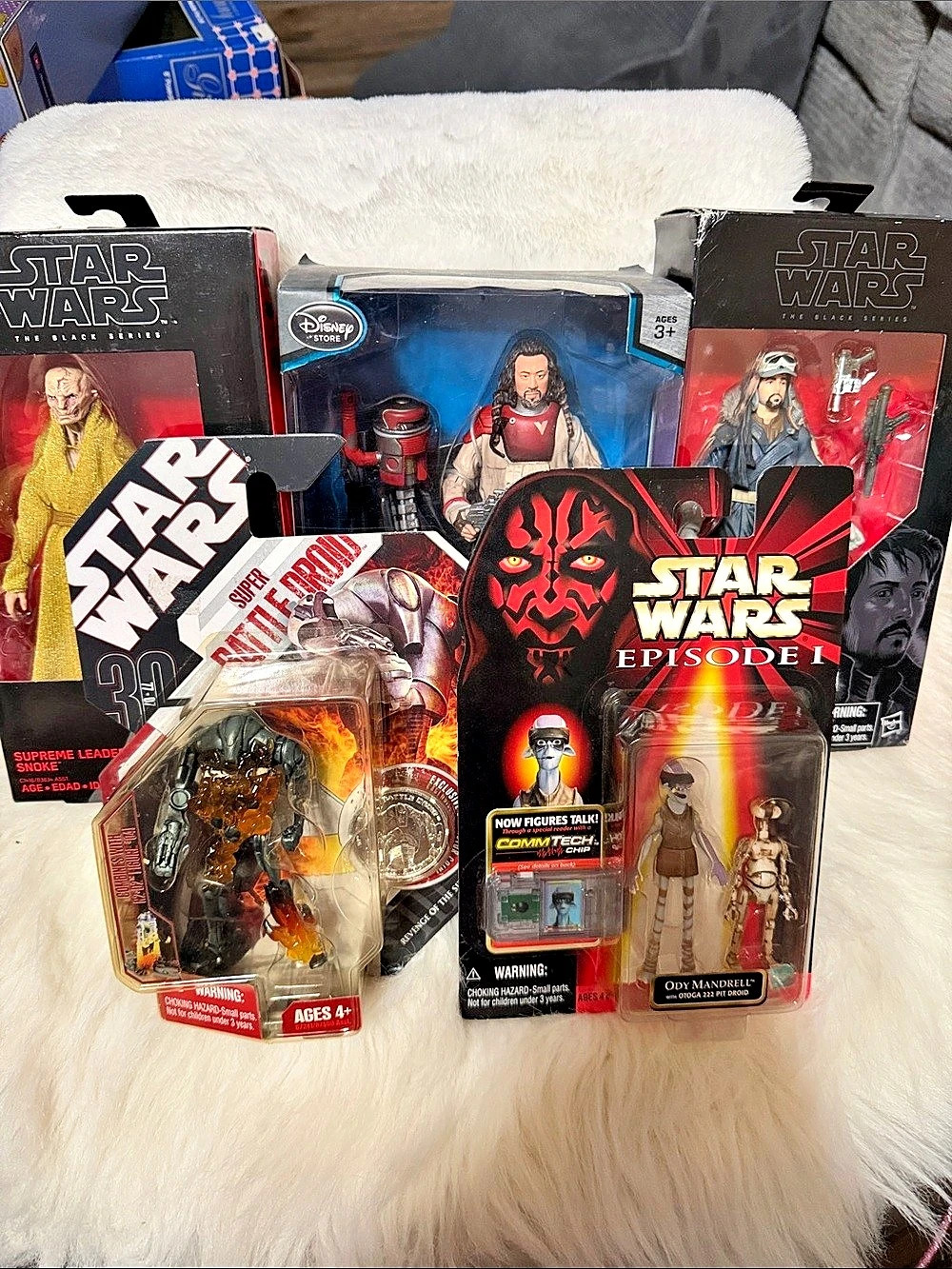 Star Wars action figure assortment Collection NWT